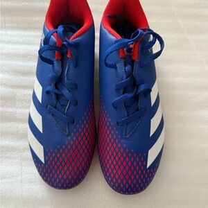 Adidas Predator Cleats - Red and Blue - Boys size 5
